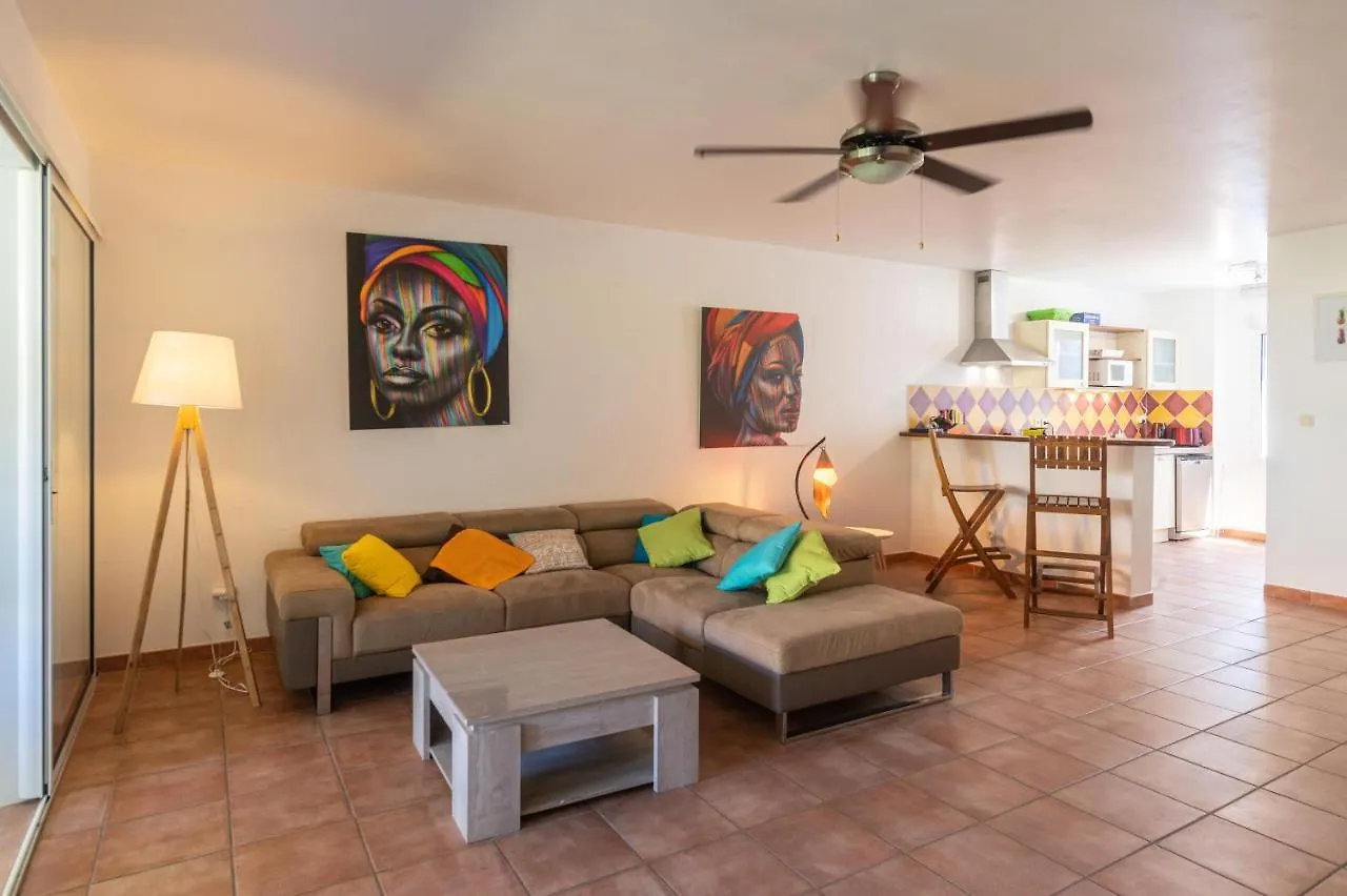 Apartmán Ti Nid Kreyol Le Marisol Le Gosier  Guadeloupe